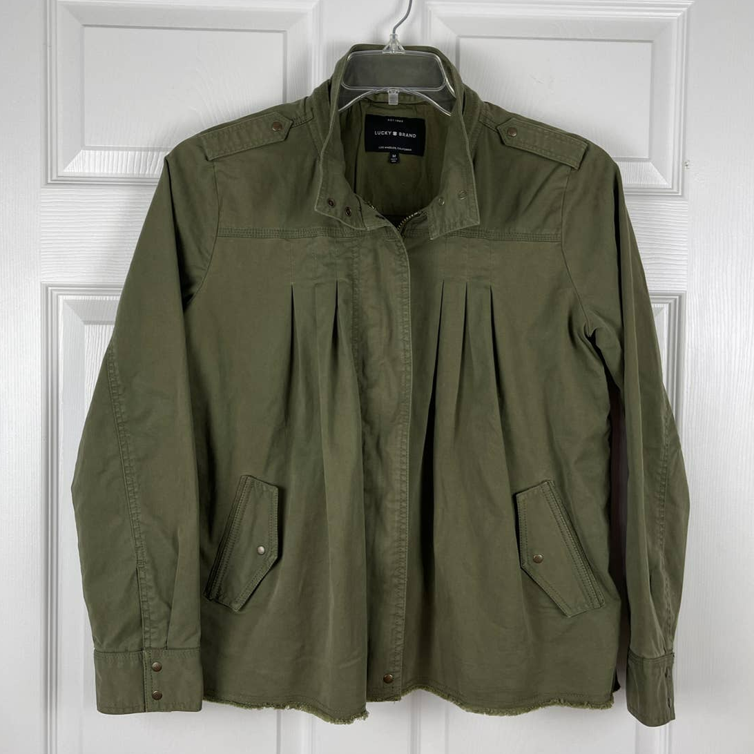 Lucky Brand Army Green Jacket